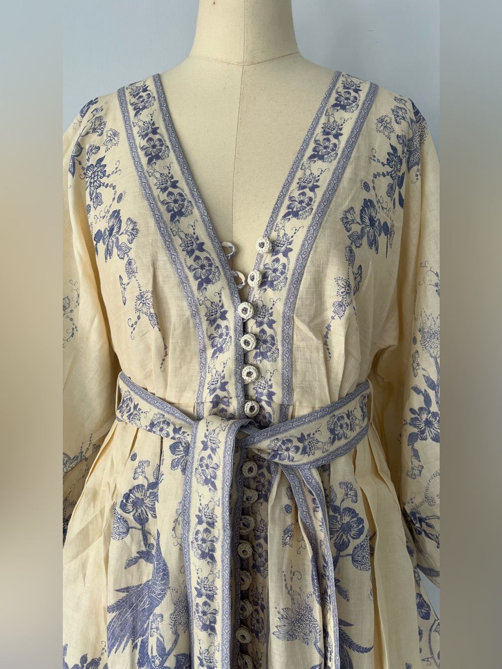 Zimmermann / Indra Plunge Mini Dress (FINAL SALE) - Picture 7 of 8